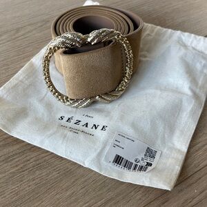Sézane Artemis Leather Belt